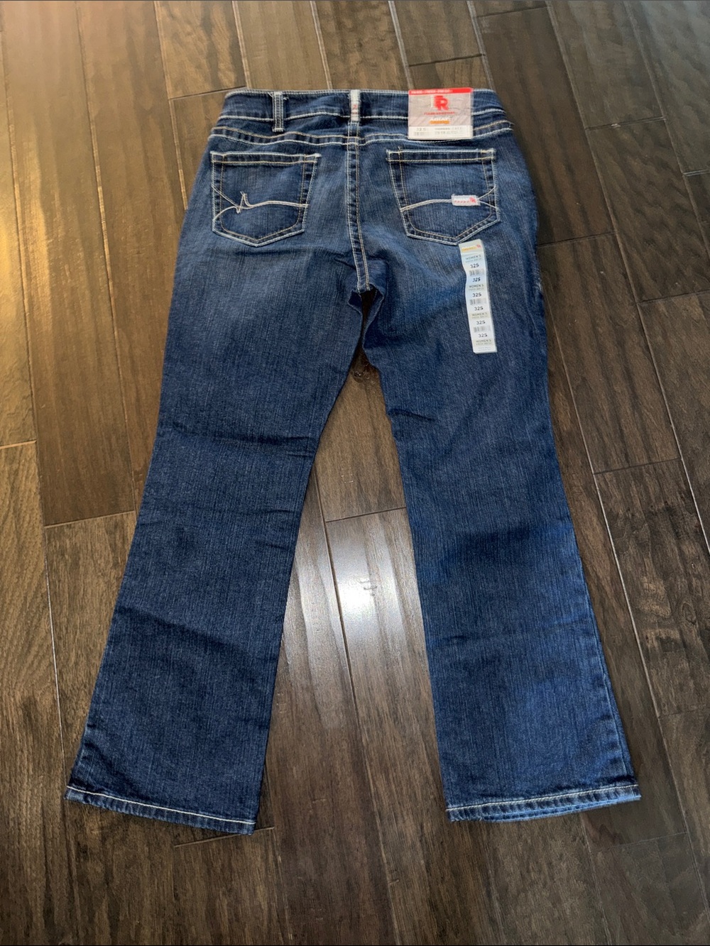 NWT Ariat work flame resistant midrise Women's Dark Indigo Bootcut Jeans size 32